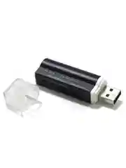 Черный картридер (card reader) USB 2.0 синий / черный