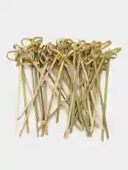 Тёмно-зелёный шпажки для канапе, закусок, деревянные, узелок 9 см, 100 шт