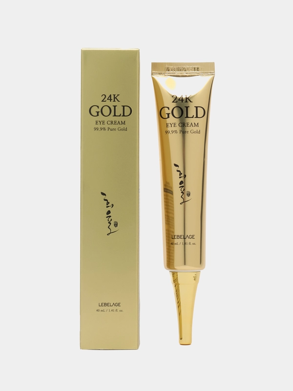 Lebelage Увлажняющий крем для глаз с экстрактом 24К золота 24 Gold Eye Cream, 40 мл