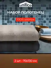 Набор махровых полотенец Unifico Nature 2 шт