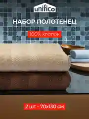 Набор махровых полотенец Unifico Nature 2 шт