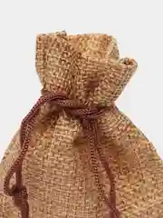 Подарочный мешочек холщевый/льняной