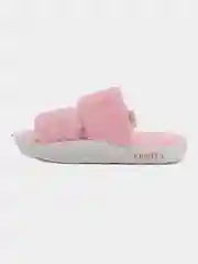 Розовый тапочки домашние открытые женские, размеры 37-42