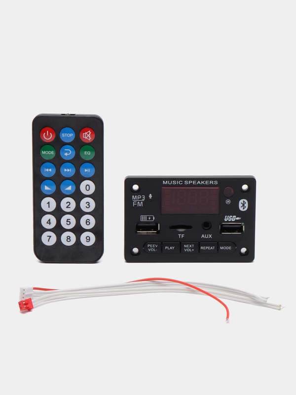 Bluetooth модуль G18, FM, USB, AUX, пульт ДУ