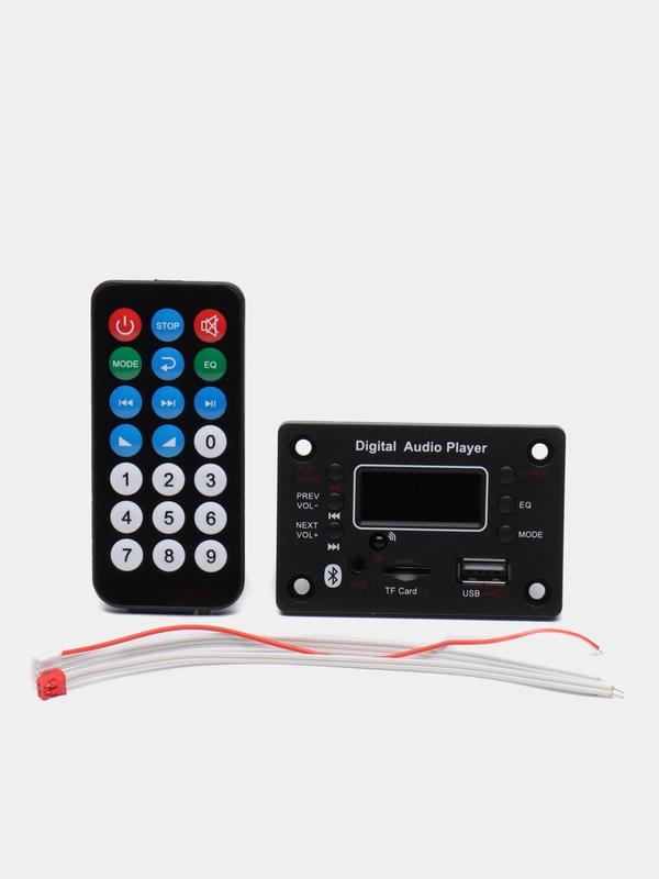 Bluetooth модуль G16, FM, USB, AUX, пульт ДУ