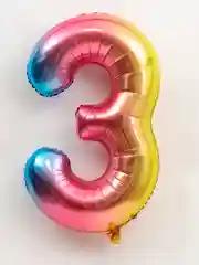 Воздушный шар цифра, 40 дюймов
