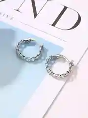 Серьги женские, кольца