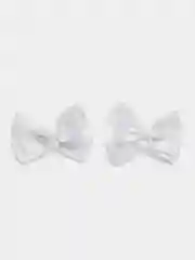 Белый школьные банты