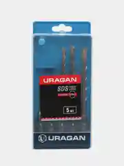 Набор SDS-plus буров URAGAN 5 шт (901-25554-H5)