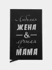 Кремовый визитница, картхолдер, для банковских карт, вмещает до 6 карт