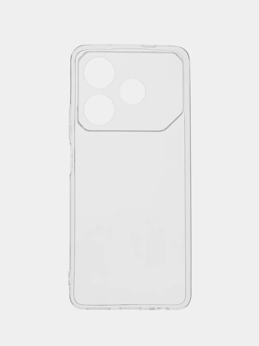 Прозрачный чехол на Tecno Pova 6 Neo / Техно Пова 6 Нео прозрачный, с принтом, защита камеры