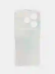 Ледяной чехол на Tecno Pova 6 Neo / Техно Пова 6 Нео прозрачный, с принтом, защита камеры