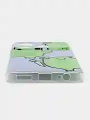 Лавандовый чехол на Tecno Pova 6 Neo / Техно Пова 6 Нео прозрачный, с принтом, защита камеры
