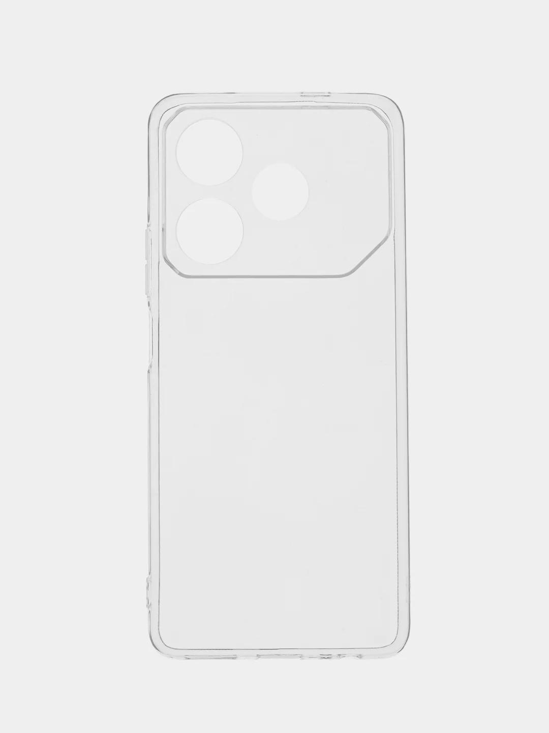 Прозрачный чехол на Tecno Pova 6 Neo / Техно Пова 6 Нео прозрачный, с принтом, защита камеры