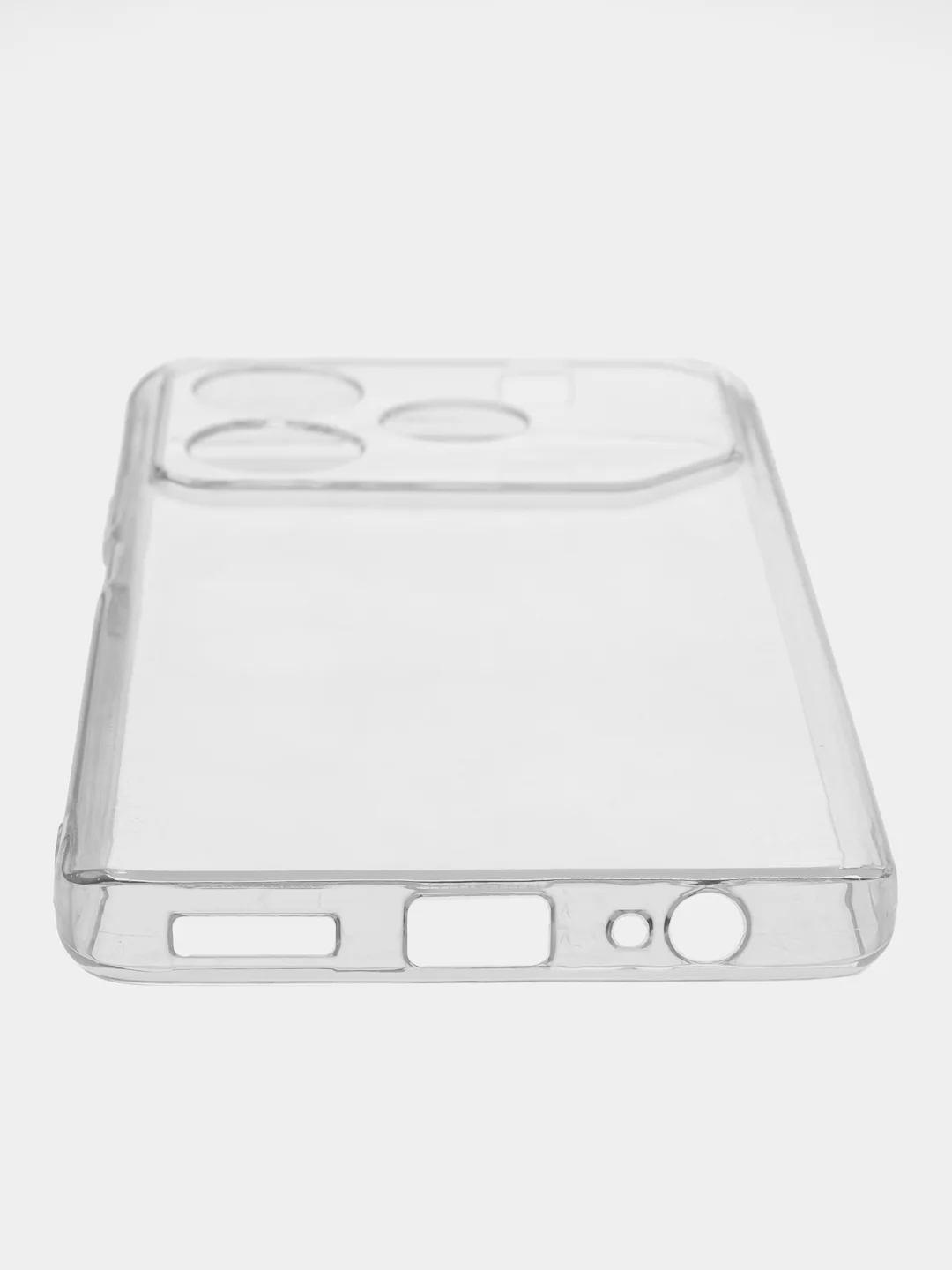 Прозрачный чехол на Tecno Pova 6 Neo / Техно Пова 6 Нео прозрачный, с принтом, защита камеры