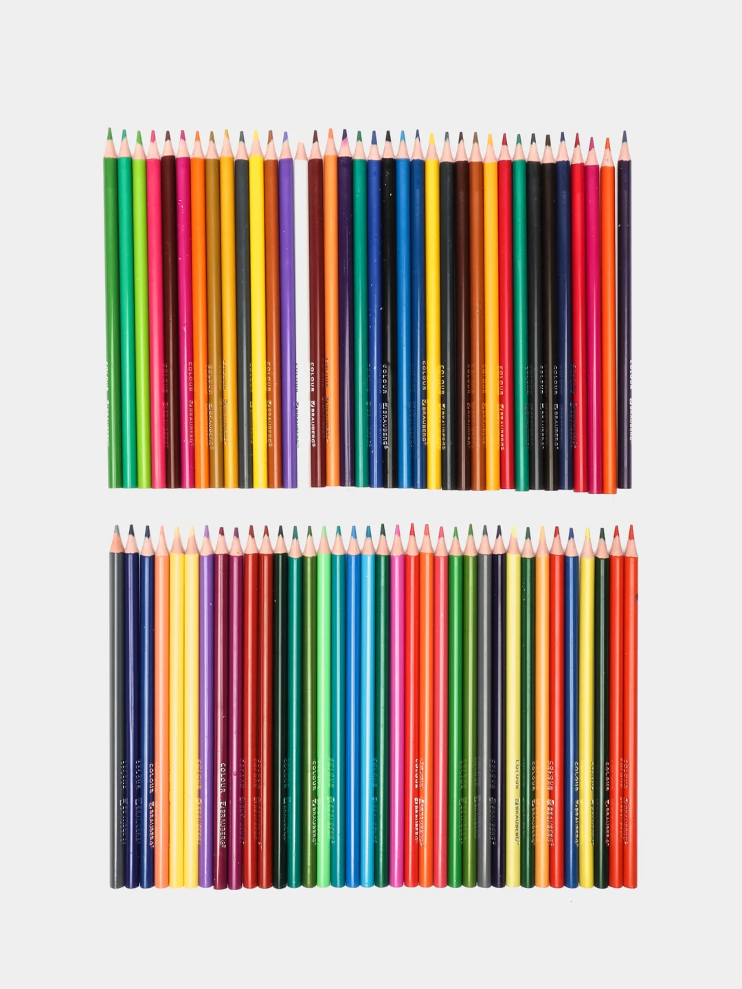 Карандаши цветные Brauberg Kids, 182005, для рисования в школу, набор 72 цвета