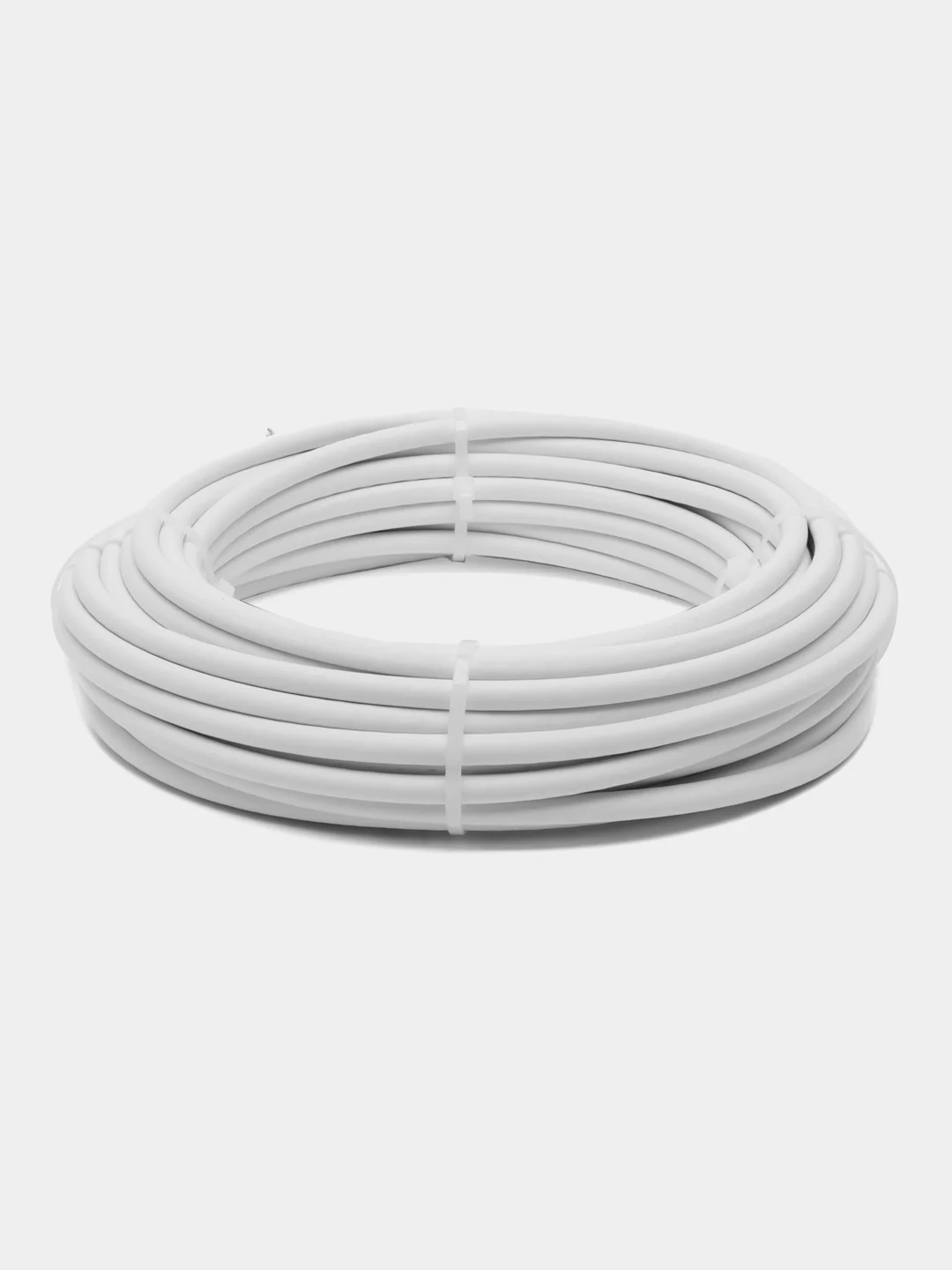 Кабель коаксиальный RG-6U, 75 Ом, белый, REXANT. 5м/10м/15м