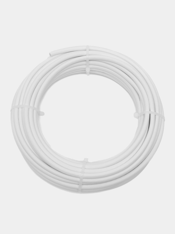 Кабель коаксиальный RG-6U, 75 Ом, белый, REXANT. 5м/10м/15м
