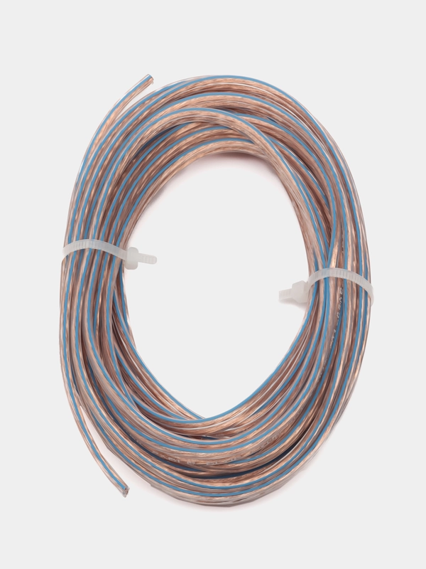 Акустический кабель, PROCONNECT BLUELINE, прозрачный, 5м, 2х0,35/ 2х0,5/ 2х0,75/ 2х1,0 мм2
