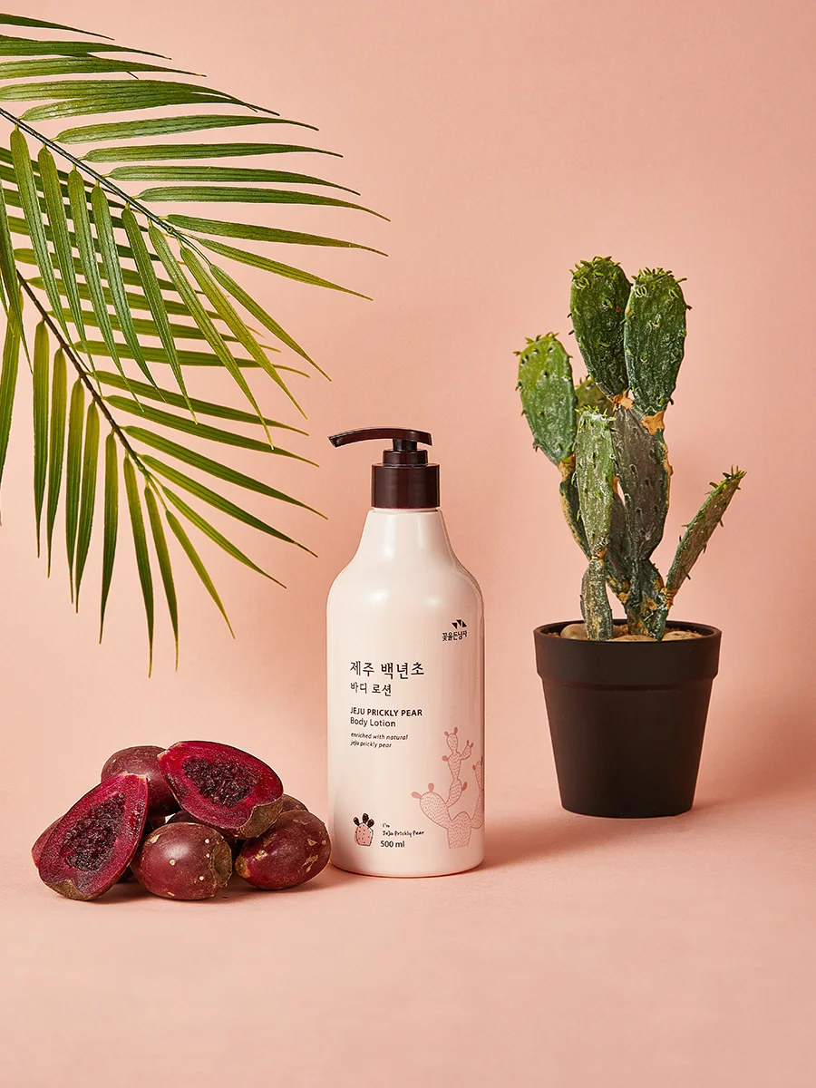 Увлажняющий лосьон для тела с кактусом Jeju Prickly Pear Body Lotion 500 мл