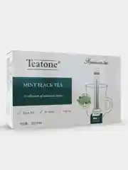 Чай черный TEATONE, с мятой, 100 стиков