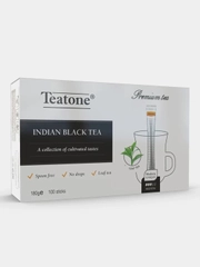 Чай черный TEATONE Индийский, 100 стиков