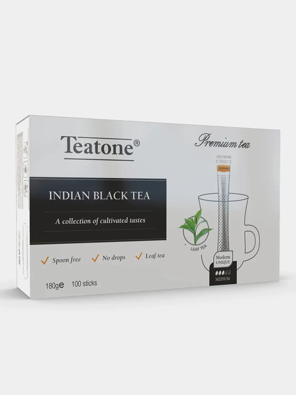 Чай черный TEATONE Индийский, 100 стиков