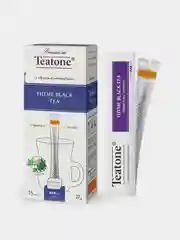 Чай черный TEATONE, с чабрецом, 15 стиков по 1,8 г