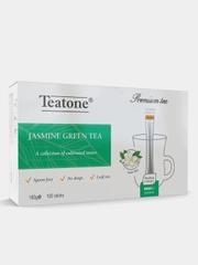 Чай зеленый TEATONE Аромат жасмина, 100 стиков