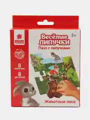 Пазл с липучкой  Животные леса