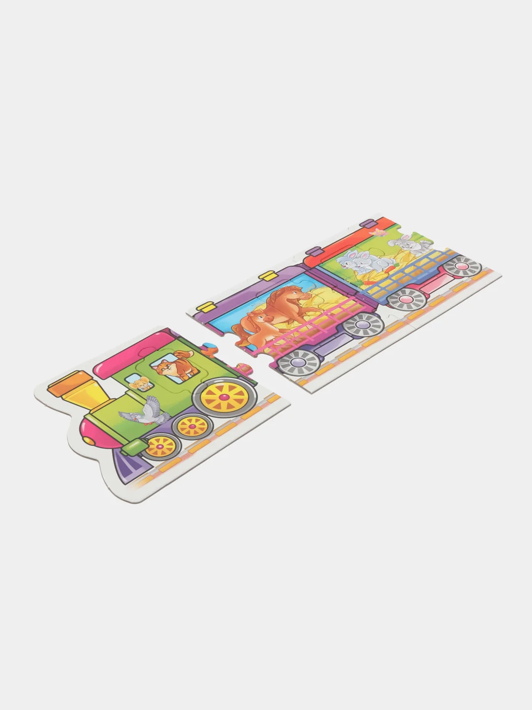 Настольная игра Умный Паровозик Домашние Животные