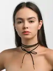 Черный чокер на шею, набор 10 шт