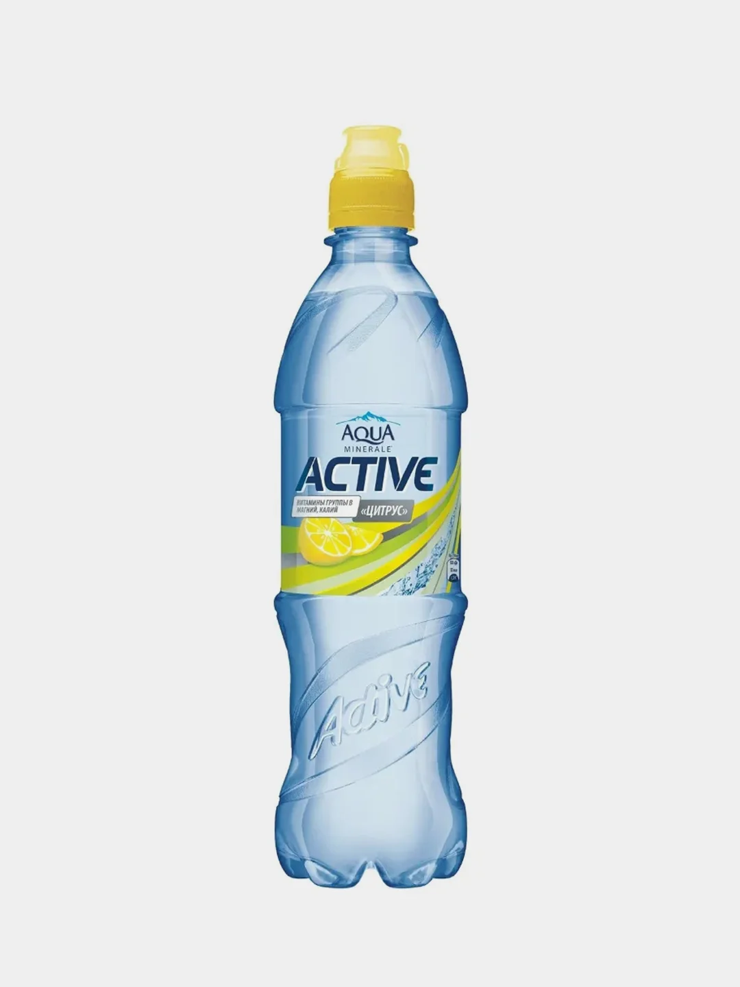 Напиток без газа AQUA MINERALE Active, цитрус, 0.5л