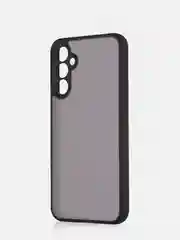 Черный чехол для Samsung Galaxy A34 пластиковый с силиконом ROSCO противоударный с защитой камер