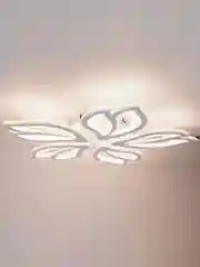 Светодиодная диммируемая люстра 3000-6500К 90Вт Glanzen LED-0090-FLOWER-white 35 кв.м 4 р