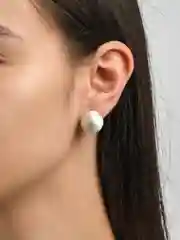 Серебряный серьги гвоздики