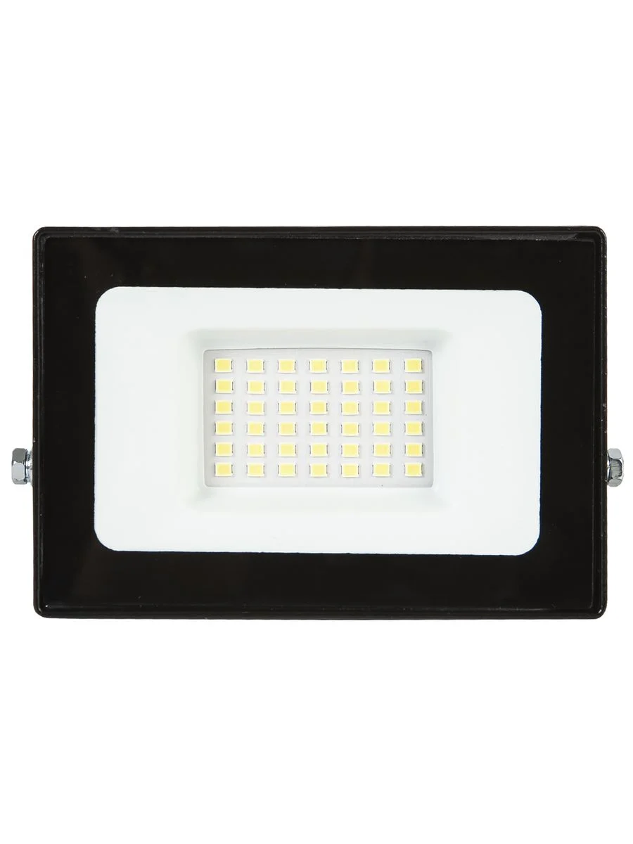 Черный светодиодный низковольтный прожектор GLANZEN FAD-0002-20-12V-SL