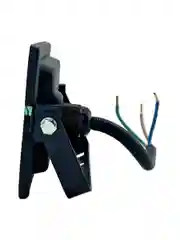 Черный светодиодный уличный прожектор c датчиком движения GLANZEN 20 Вт 6500K IP65 FAD-0011-20-SL
