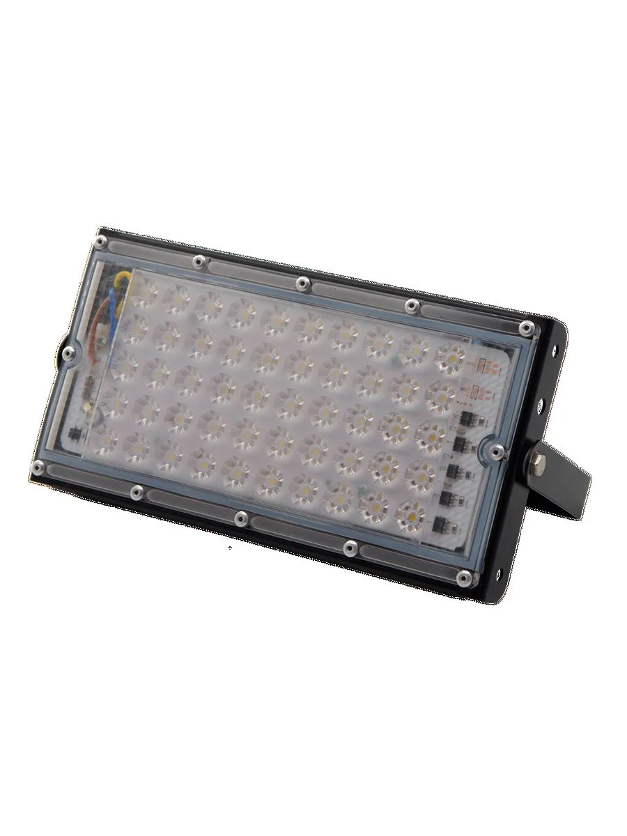 Белый светодиодный уличный модульный прожектор GLANZEN 50 Вт 6500К IP65 FAD-0030-50