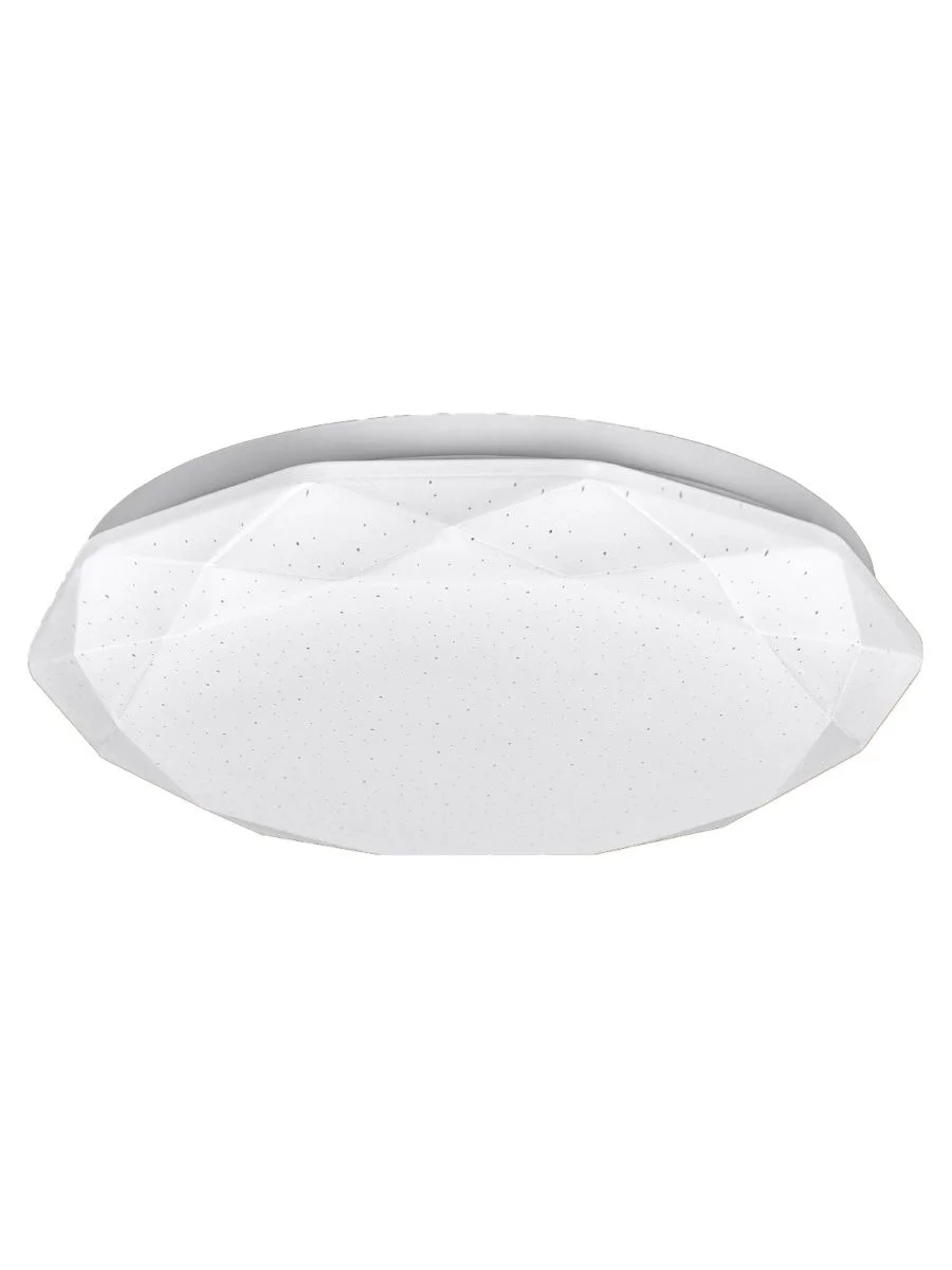 Белый светодиодный настенно-потолочный светильник GLANZEN RPD-0024-320-DIAMOND звезд небо 24Вт