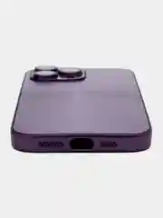 Фиолетовый чехол для айфон (iPhone) 11 12 13 14 15 16 Pro Max