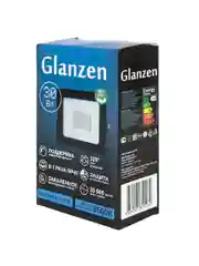 Черный светодиодный низковольтный прожектор GLANZEN FAD-0003-30-12V-SL 30 Вт 12V АС/DC