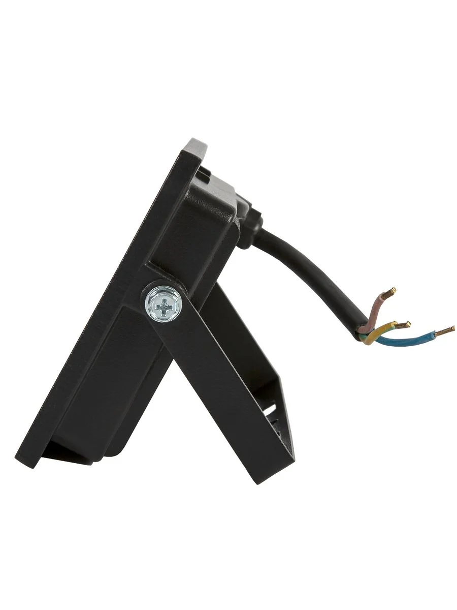 Черный светодиодный низковольтный прожектор GLANZEN FAD-0003-30-12V-SL 30 Вт 12V АС/DC