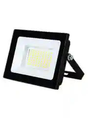 Черный светодиодный низковольтный прожектор GLANZEN FAD-0003-30-12V-SL 30 Вт 12V АС/DC