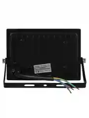 Черный светодиодный низковольтный прожектор GLANZEN FAD-0003-30-12V-SL 30 Вт 12V АС/DC