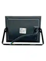 Черный светодиодный прожектор c датчиком движения GLANZEN 50 Вт IP65 6500К FAD-0013-50-SL