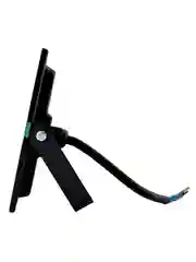 Черный светодиодный прожектор c датчиком движения GLANZEN 50 Вт IP65 6500К FAD-0013-50-SL