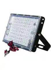Светодиодный низковольтный прожектор GLANZEN FAD-0030-30-12V 30 Вт 6500К с зажимами