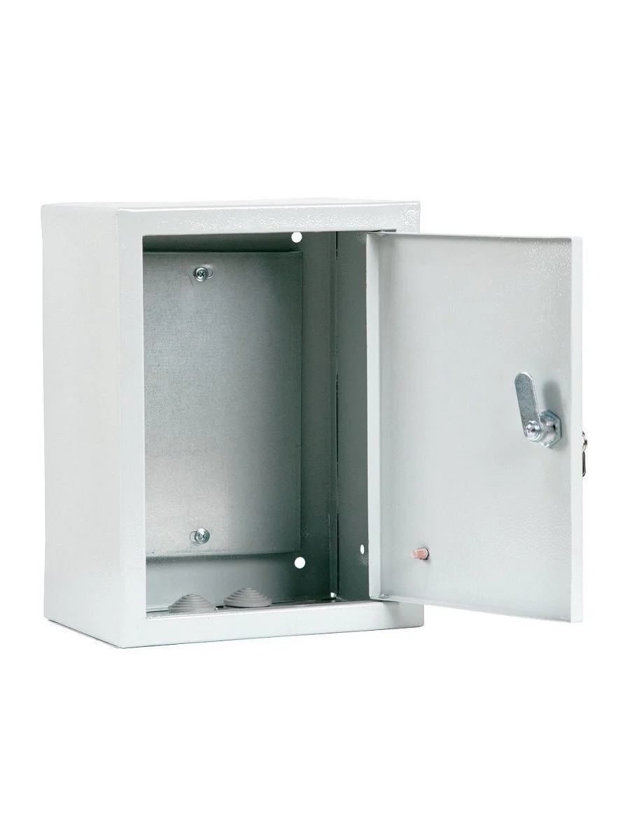 Серый щит с монтажной панелью ЩМП 00 IP31 (290х220х155) RUCELF