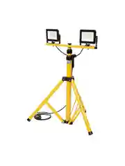 Светодиодный прожектор на штативе 2x30 Вт GLANZEN FAD-0003-2X30-SL для освещения площадок
